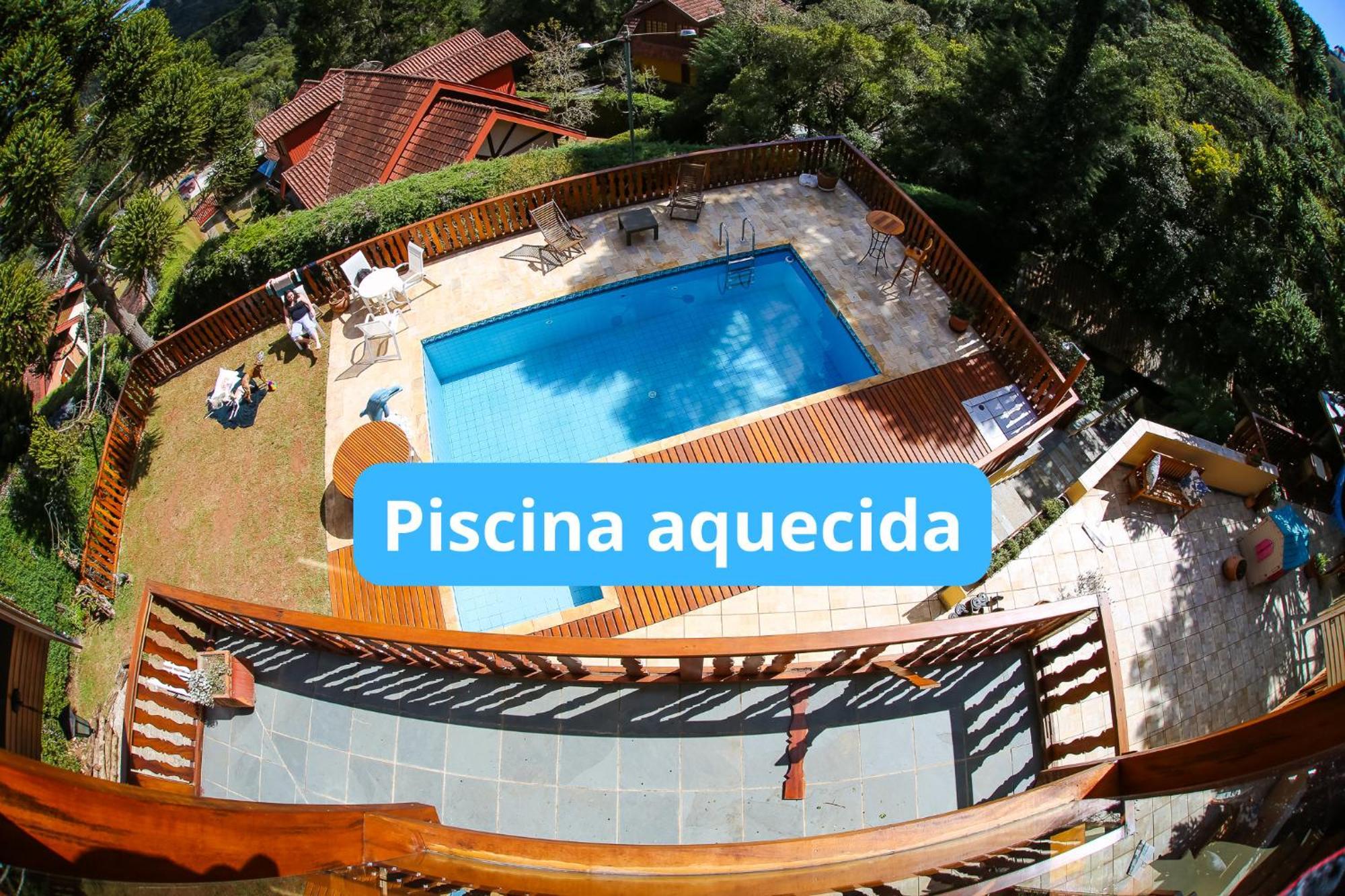 Chale Belga Em Condominio - 1,2 Km Do Centro Turistico Capivari Campos do Jordão Exteriör bild